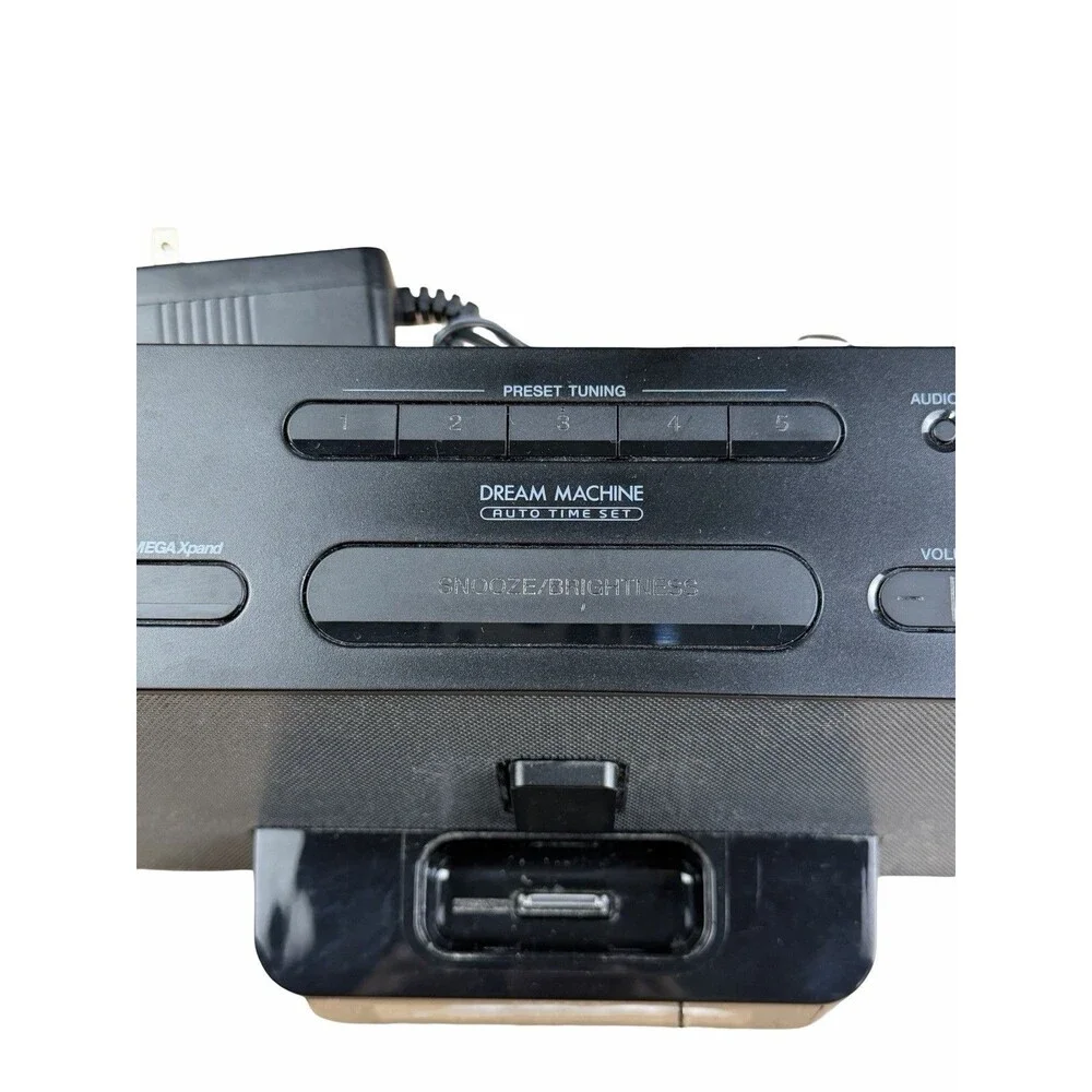 Sony ICF-C1iP Dream Machine AM/FM Clock Radio With iPod Dock W/Remote Tested